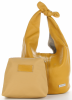 Kožené kabelka shopper bag Vittoria Gotti žltá V693658